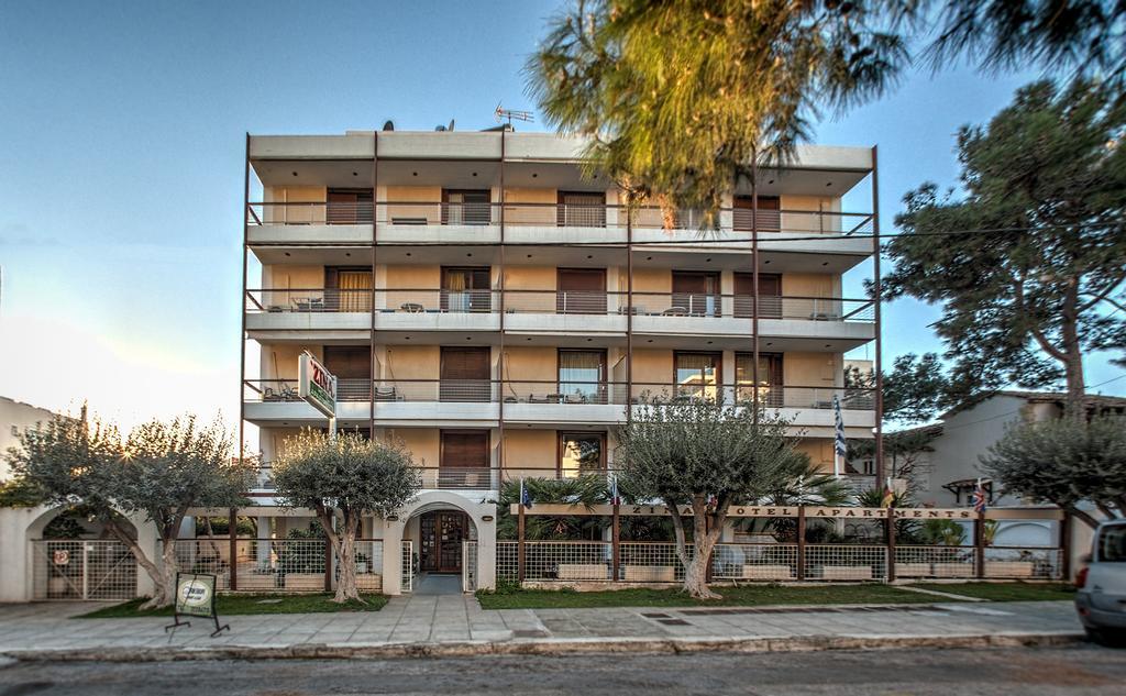 Zina Hotel Apartments Atene Esterno foto